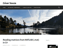 Tablet Screenshot of crsouza.com